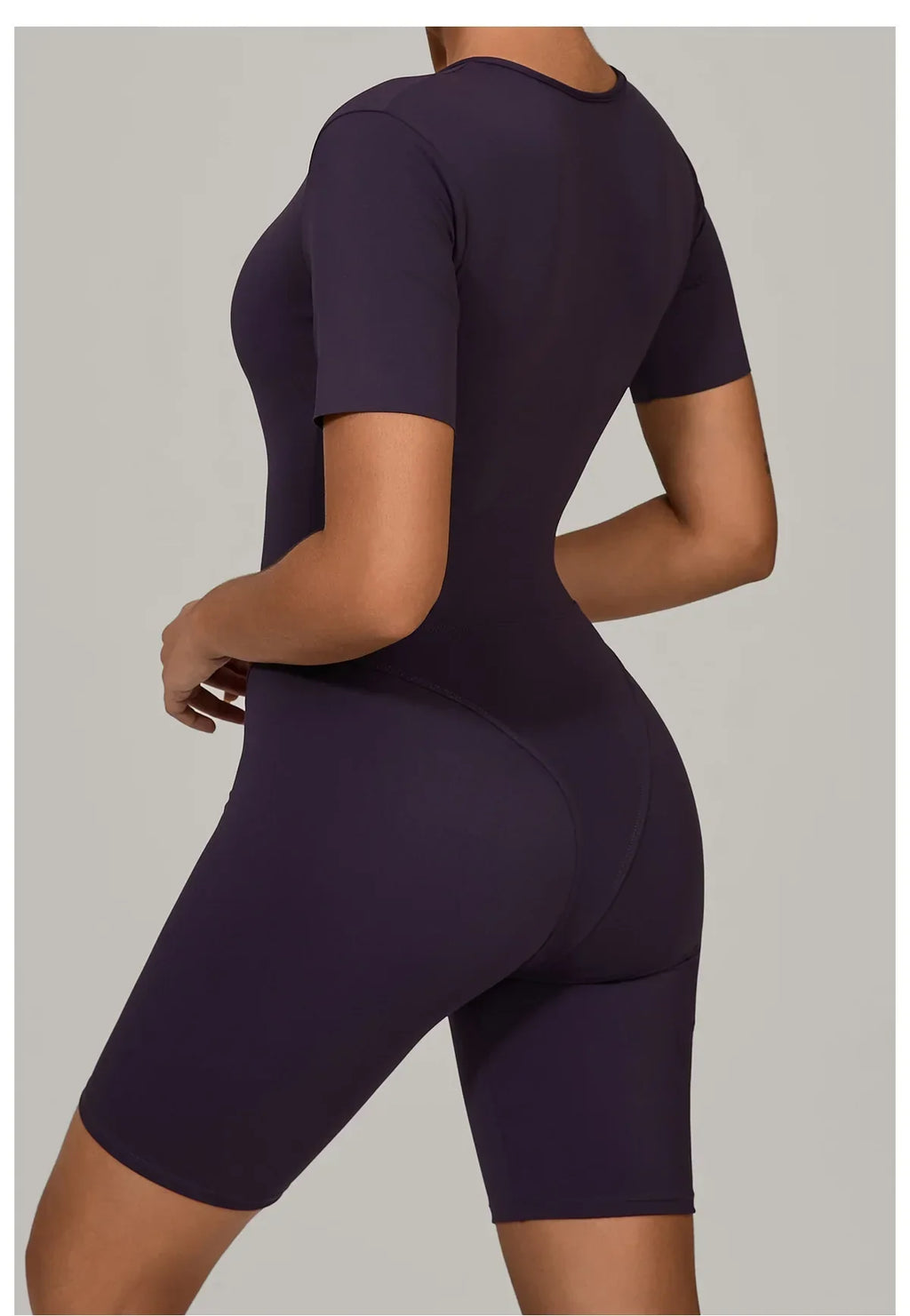 Summer Jumpsuits Short Sleeve Yoga Bodysuit Women Yoga Set Gym Tracksuit Push-up Rompers Workout Clothes Dance Fitness Bodysuit