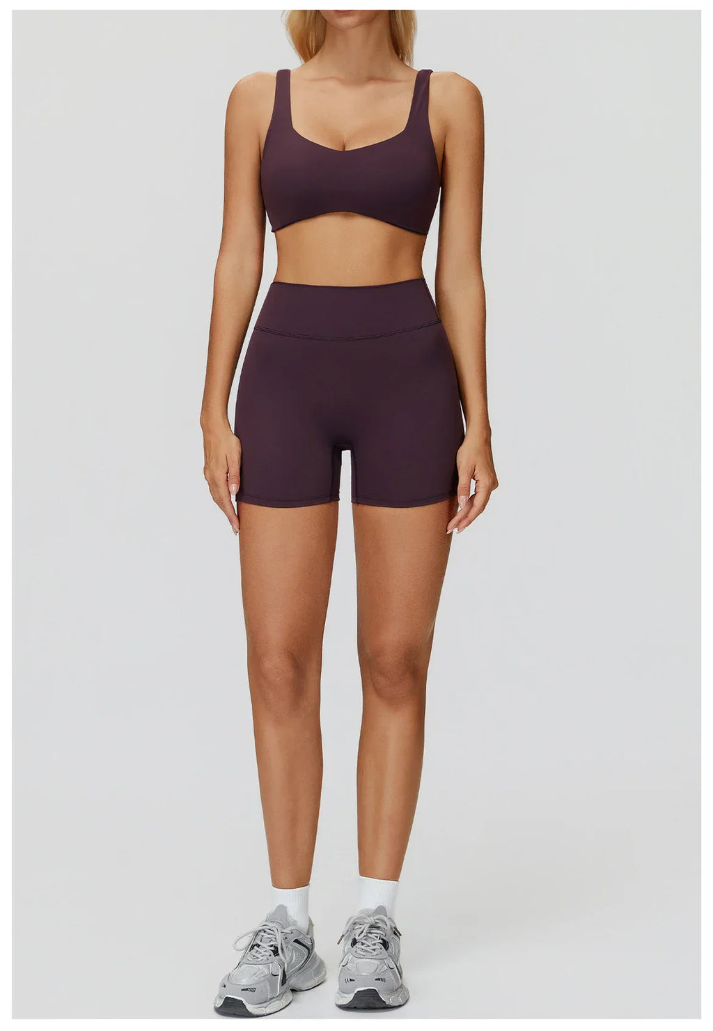Yoga set 2 pieces women's sportswear gym clothes exercise running fitness set