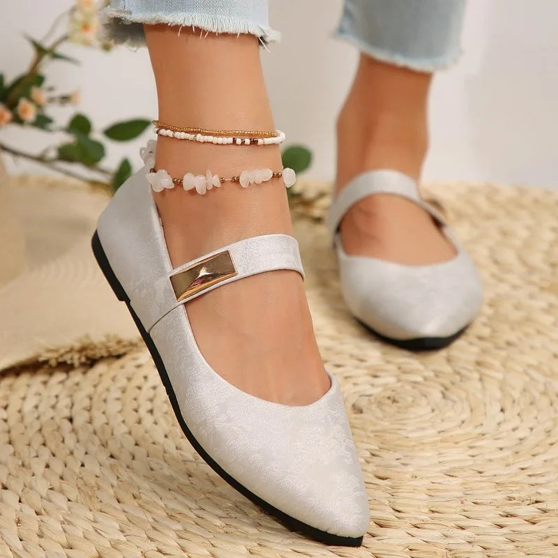 Chiara Mary Jane Flats
