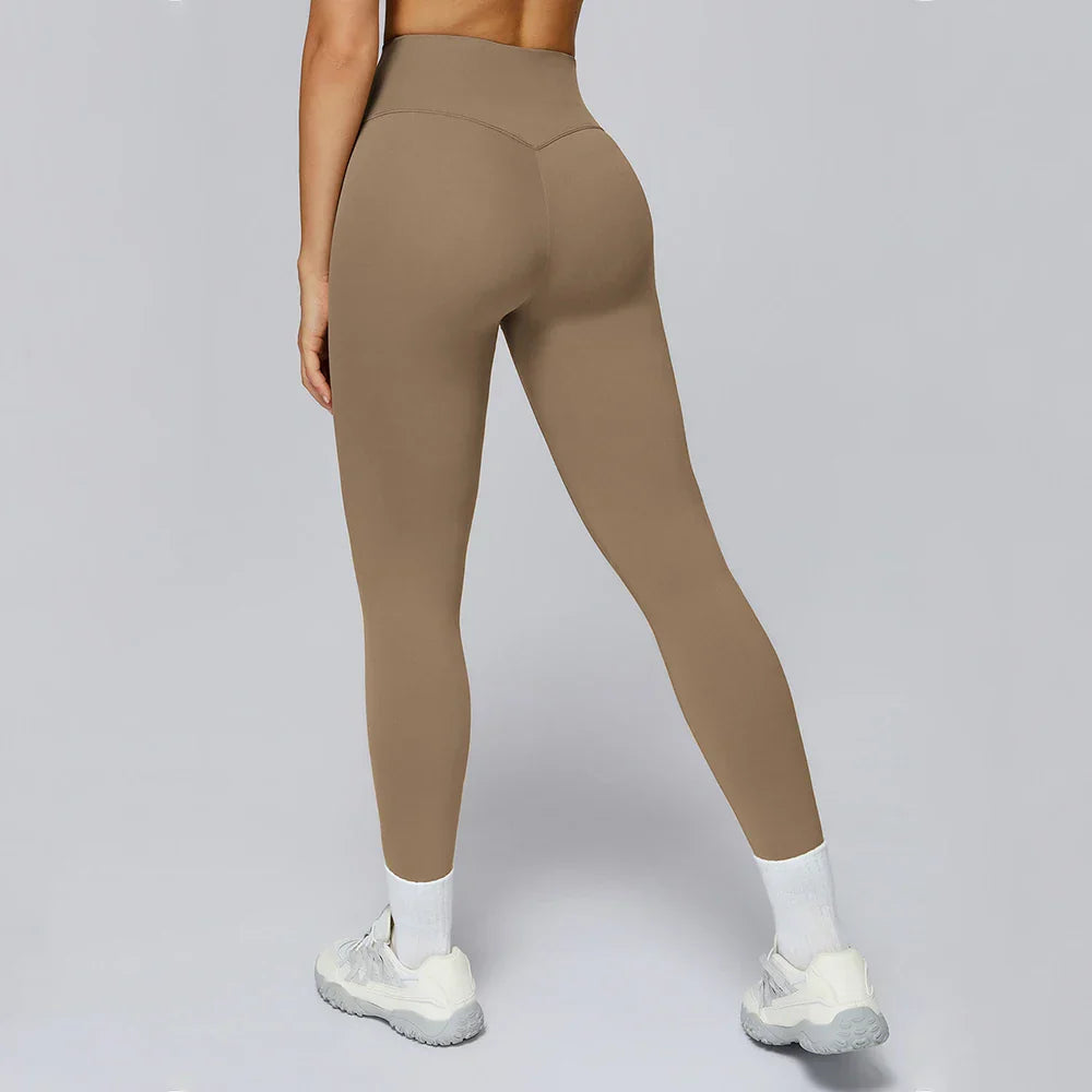 Women Yoga Leggings Push Up Fitness Leggings Running Cycling Pants Breathable Sports Leggings High Waist Workout Gym Clothing