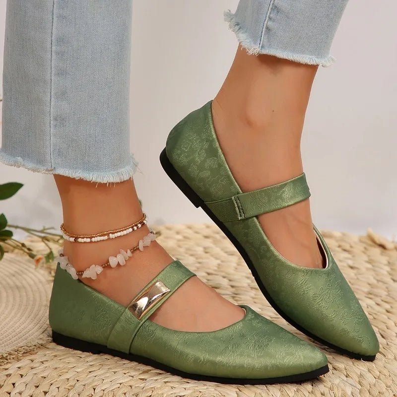Chiara Mary Jane Flats