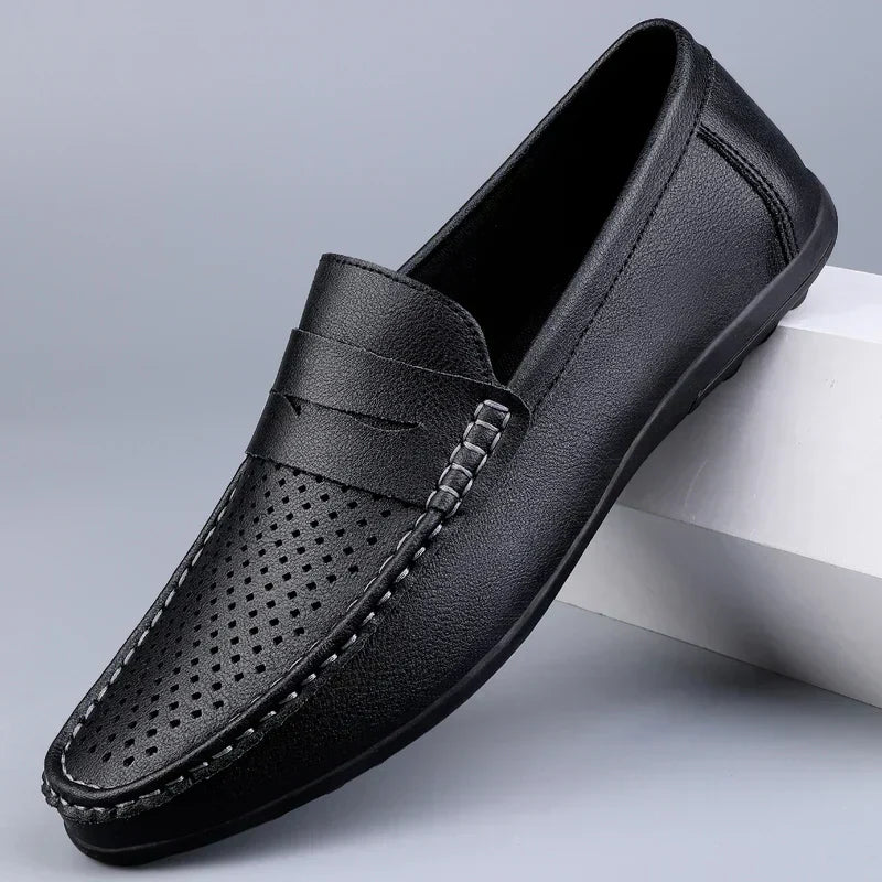 Luca Italian Leather Loafers