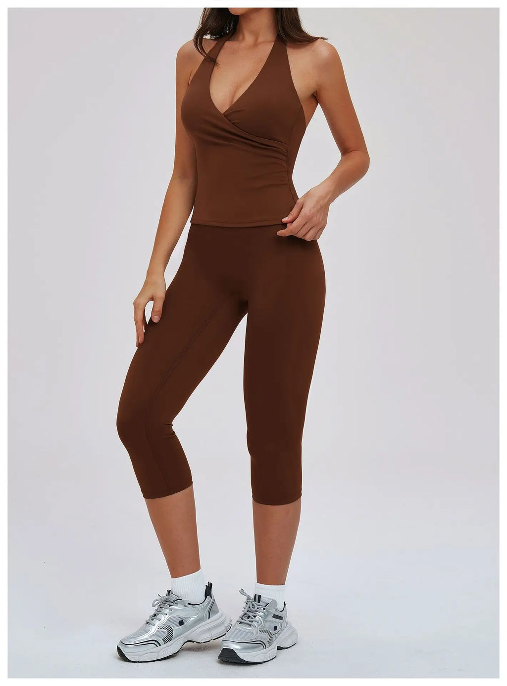 Yoga Suit 2PCS Sports Outfits Women Quick-Drying Gym Set Women Tracksuit Running Workout Long Sleeve Sports Shirt Yoga Clothing