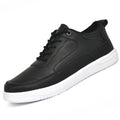 Matteo Leather Canvas Sneakers – Lightweight Breathable Fit for Men