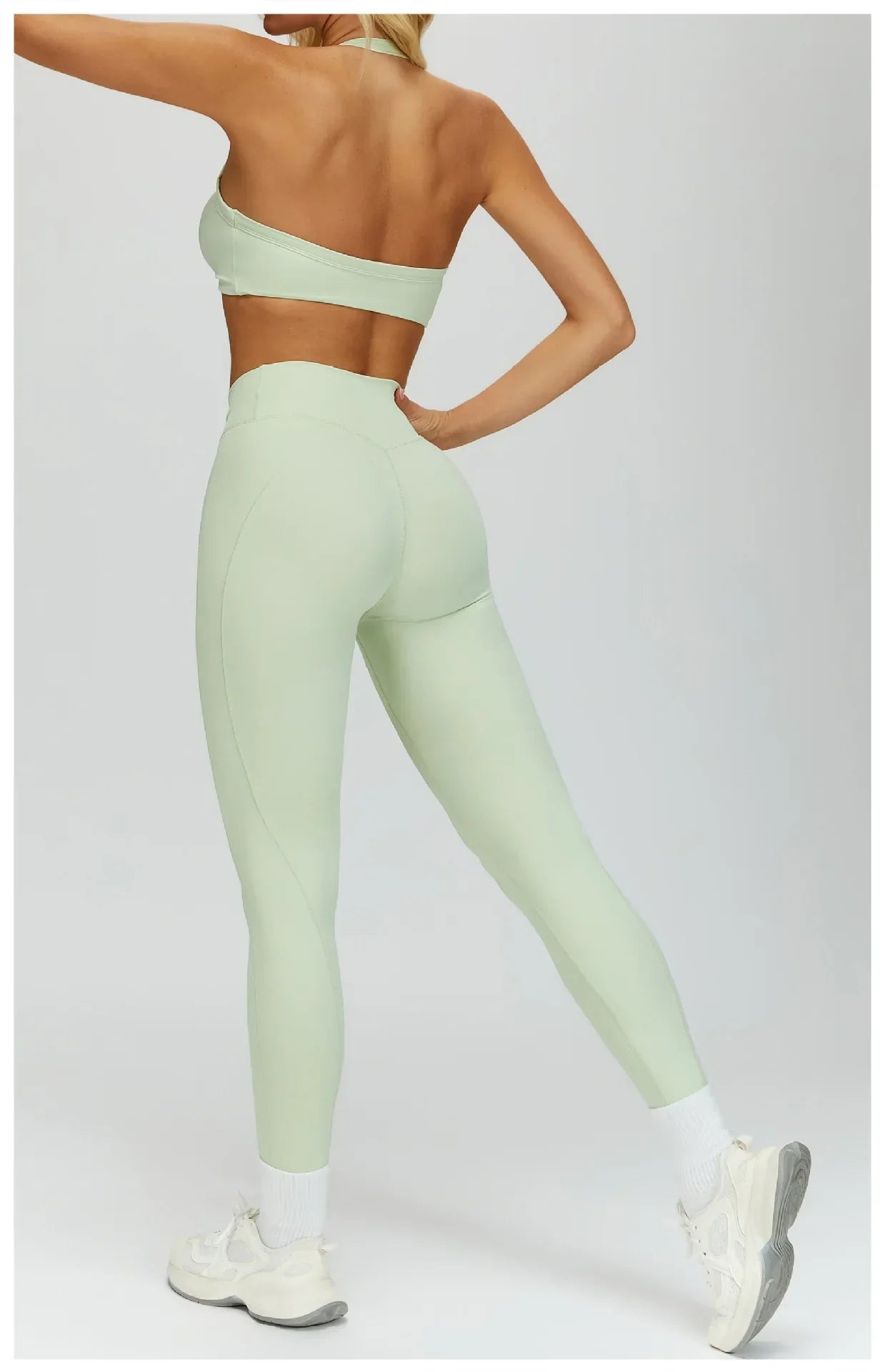 Women Sport Leggings Fitness Yoga Leggings High Waist Butt Lift Curves Workout Tights Elastic Gym Training Pants Female Pants