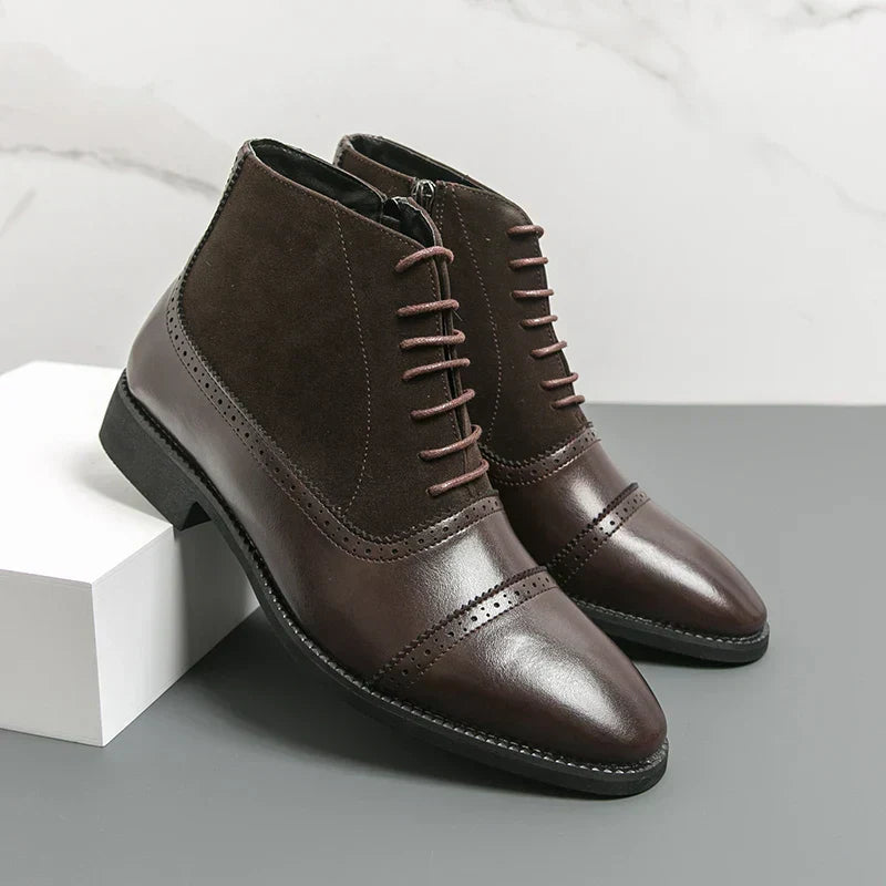 Marco Leather Ankle Boots
