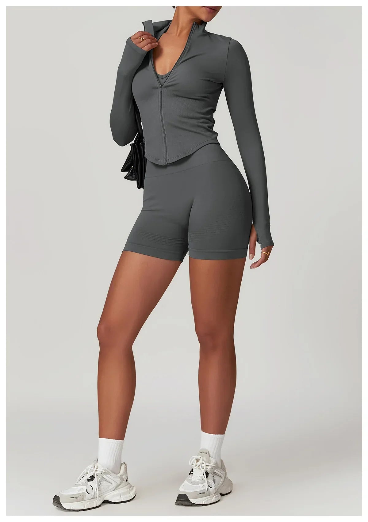 2 Pieces Women's Clothes Seamless Yoga Set Workout Tracksuit Sportswear Gym Clothing High Waist Leggings Fitness Sports Suits