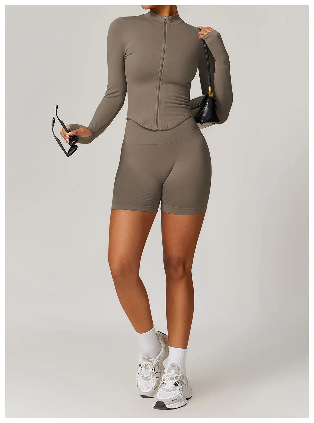 2 Pieces Women's Clothes Seamless Yoga Set Workout Tracksuit Sportswear Gym Clothing High Waist Leggings Fitness Sports Suits