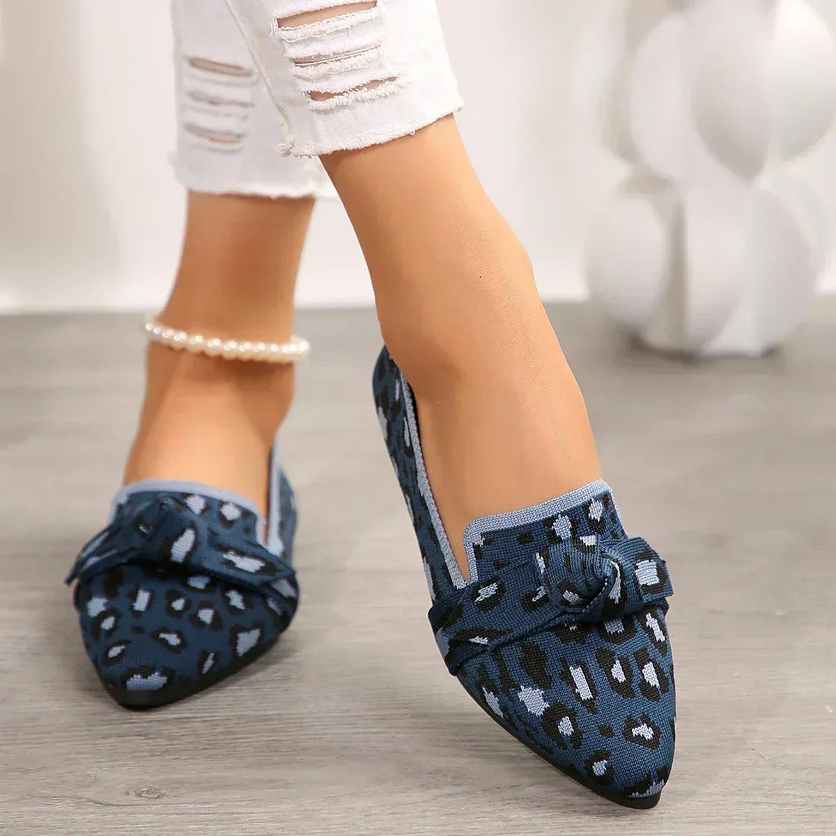 Giulia Bow Loafers