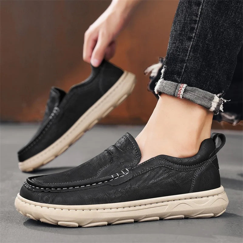 Enzo Leather Loafers