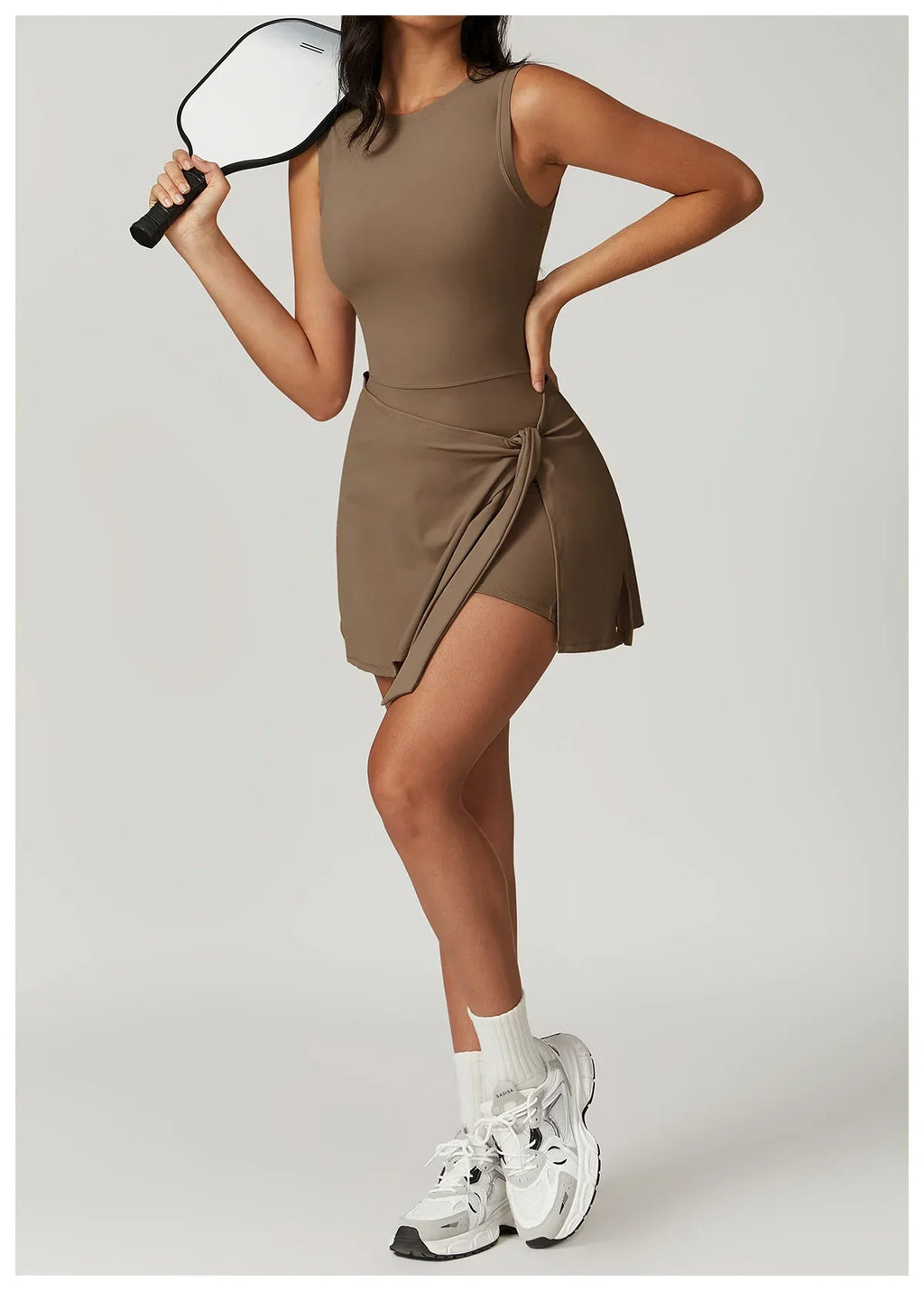 Romper Backless Set Gym Sports Fitness Bodysuit Siamese Sportswear Women Clothes Jumpsuit Skirt One-piece Playsuit Yoga Suit