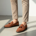 Harrington Suede Tassel Loafers
