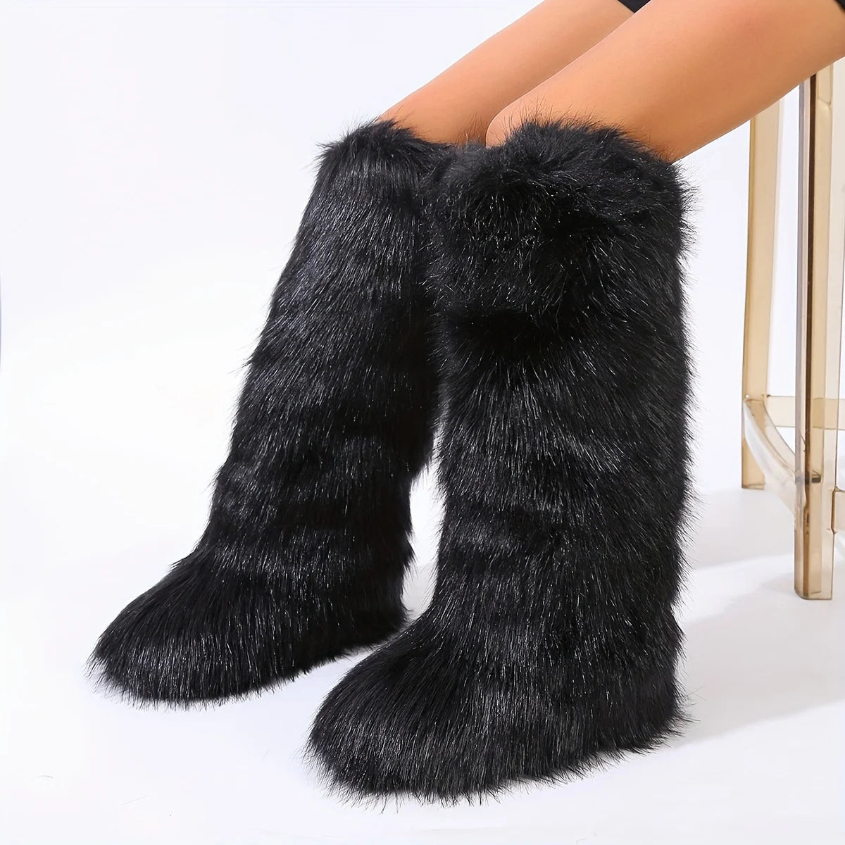 Serena Fur Boots
