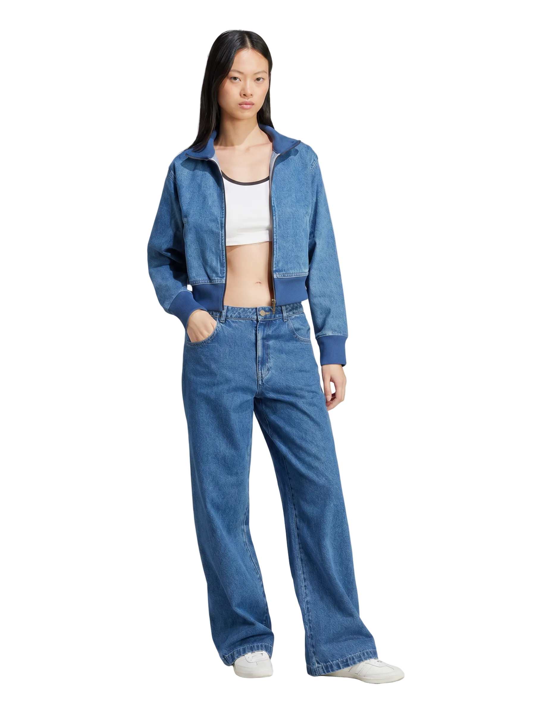 Denim Track Set