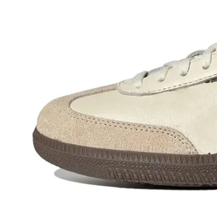 Leopard print footwear, cream and white